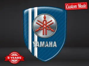 Yamaha Calcomanía Silicona Tuning Deporte Logo Carreras Estilo